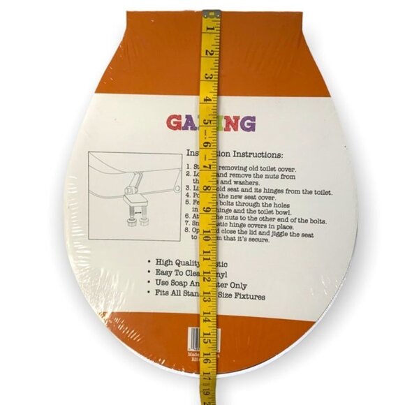 Gamer Gaming Toilet Seat Decorative White Army Green Multicolor NEW - Picture 8 of 15